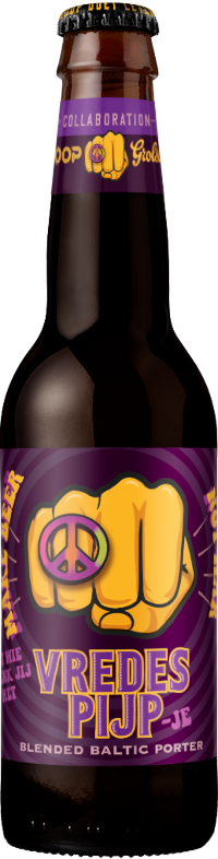 Vredespijpje flesje van 33cl