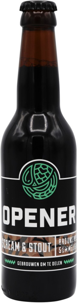 Opener Scream & Stout flesje van 33cl