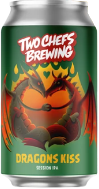Two Chefs Dragons Kiss blikje van 33cl