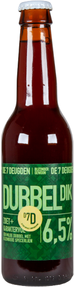 Dubbel Dik flesje van 33cl