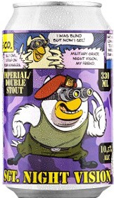 Uiltje Sgt. Nightvision blikje van 33cl