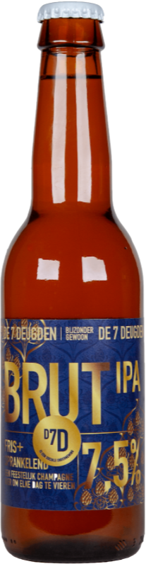 7 deugden brut ipa flesje van 33cl