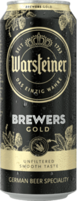 Warsteiner Brewers Gold blik van 50cl