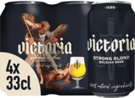 Victoria Bier 4pack met blikjes van 33cl
