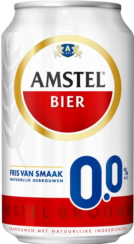 Amstel 0.0 blikje van 33cl