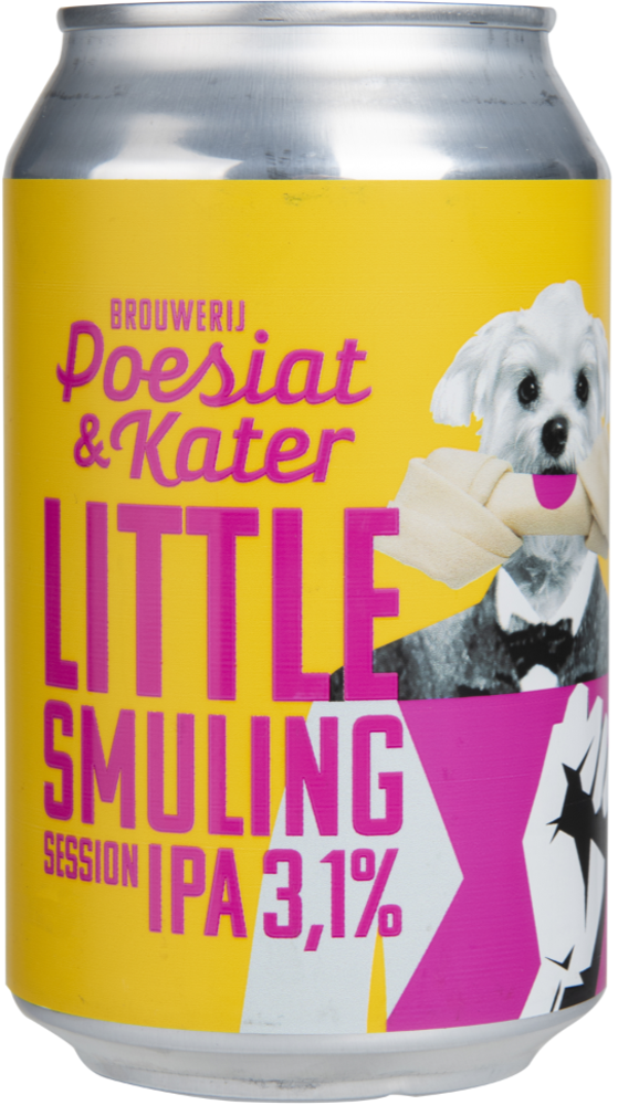 Poesiat & Kater Little Smuling blikje van 33cl