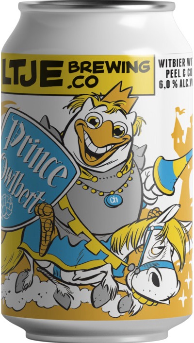 Uiltje Prince Owlbert blikje van 33cl