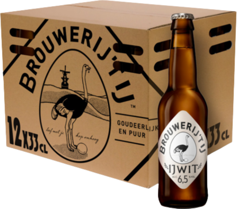 IJwit doos met 12 flesjes van 33cl