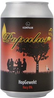 Populus 6921 HopGewekt by Kompaan blikje van 33cl