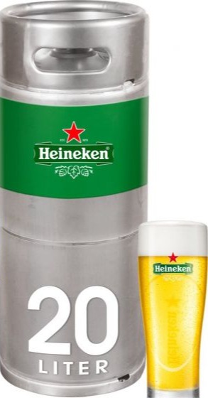 Heineken Bier fust van 20 liter
