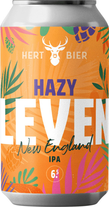 Hert Bier Hazy Leven blikje van 33cl