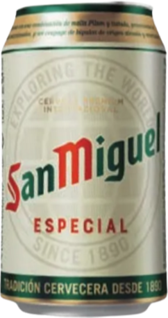 San Miguel bier blikje van 33cl