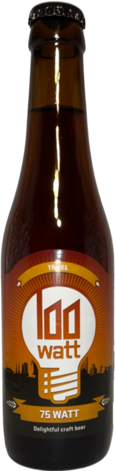 75 Watt Tripel flesje van 33cl
