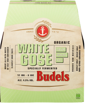 Budels White Gose sixpack met flesjes van 30cl
