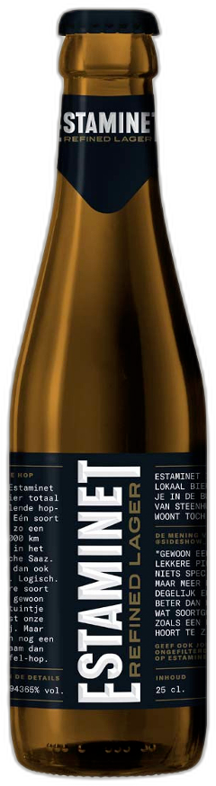 Estaminet Refined Lager fles 25cl