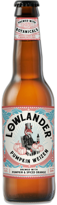 Lowlander Pumpkin weizen flesje van 33cl