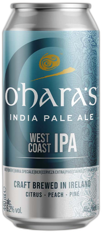 O'Hara's West Coast IPA blik van 44cl