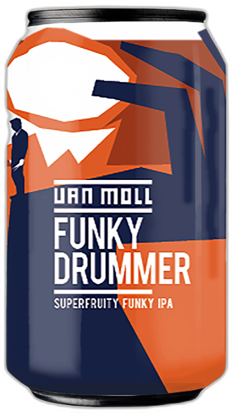 Van Moll Funky Drummer blik 33cl
