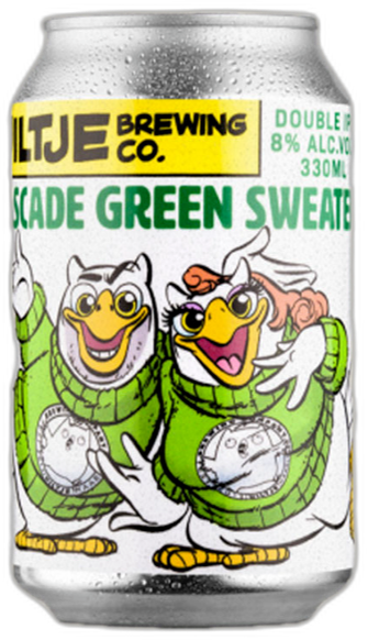 Uiltje Cascade Green Sweater blik 33cl