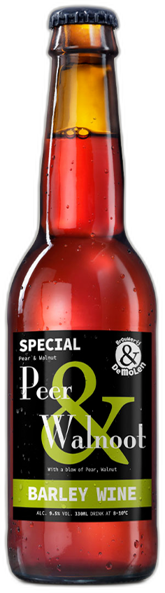 De Molen Peer & Walnoot fles 33cl
