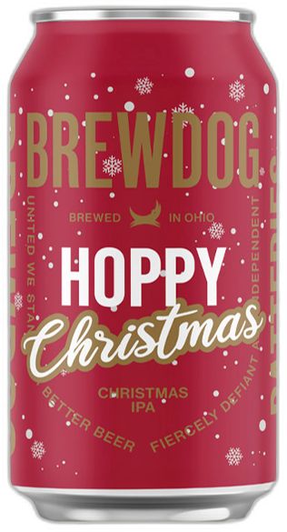 BrewDog Hoppy Christmas blik 33cl