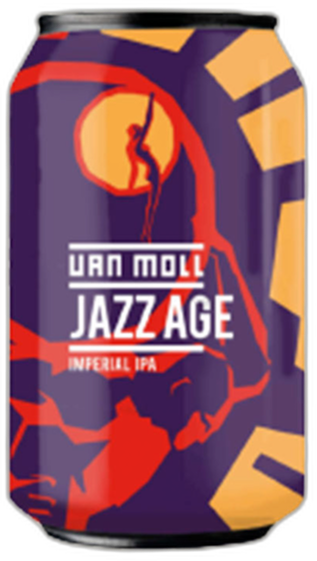 Van Moll Jazz Age blik 33cl