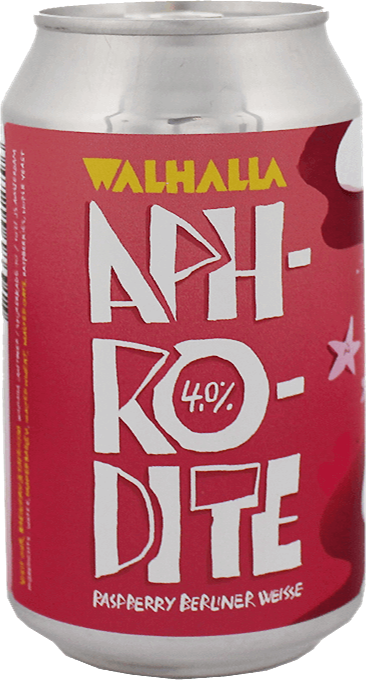 Walhalla Aphrodite Raspberry Berliner Weisse blik 3cl