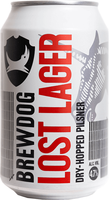 Brewdog Lost Lager blik 33cl 
