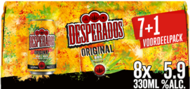Desperados Original set met 8 blikjes van 33cl