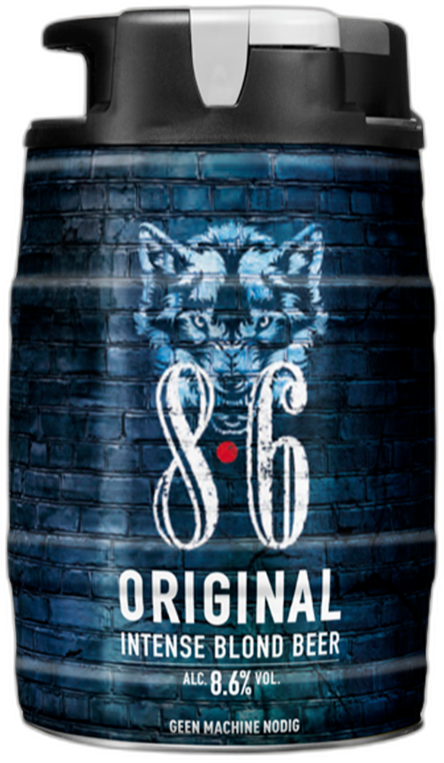 8.6 Original tapvat van 5 liter