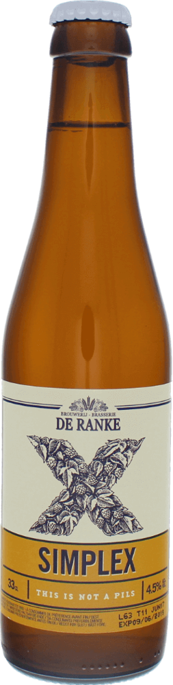 De Ranke Simplex fles 33cl