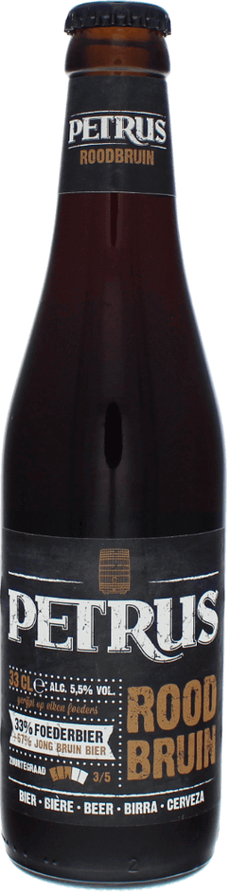 Petrus Rood Bruin fles 33cl