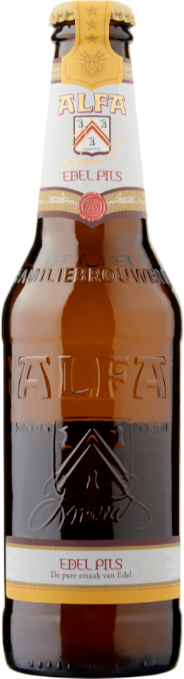 Alfa Edel pils flesje van 30cl
