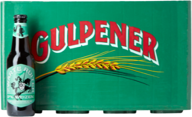 Zwarte Ruiter Weizen krat met 24 flesjes van 30cl