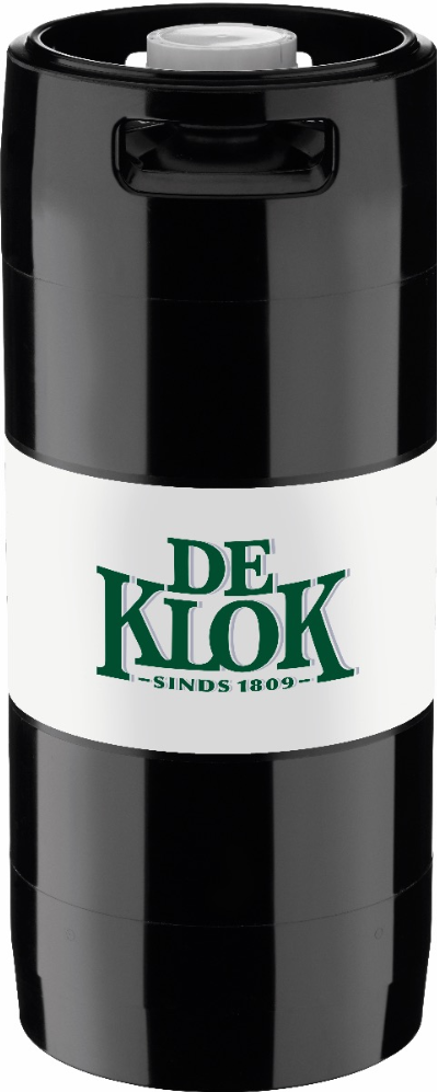 De Klok Pils fust van 20 Liter