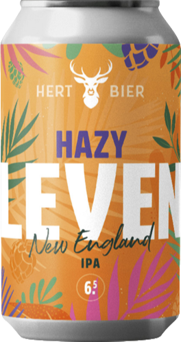 Hert Hazy Leven blikje van 33cl