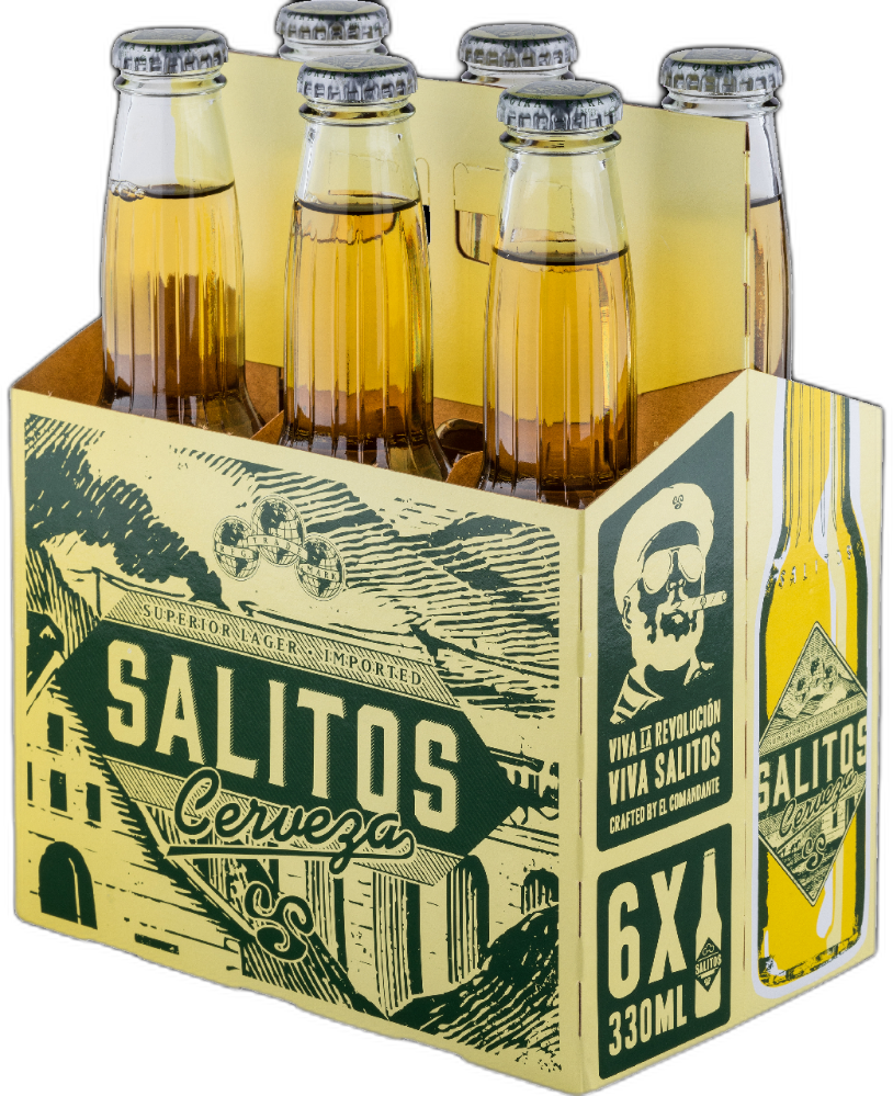 Salitos Cerveza fles 6 x 33 cl