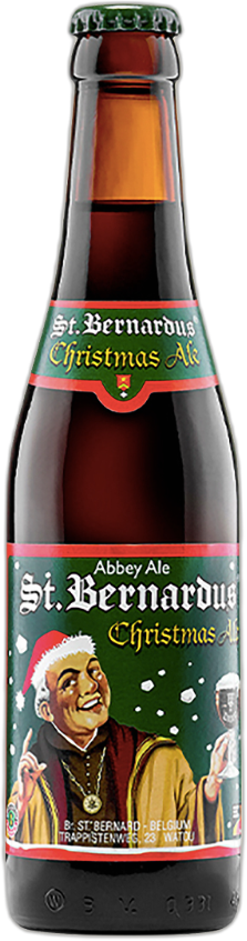 St. Bernardus Christmas flesje van 33cl