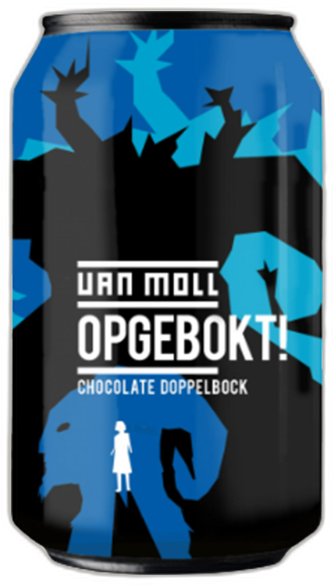 Van Moll Opgebokt! blikje van 33cl