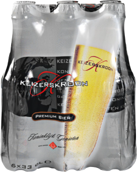 Keizerskroon sixpack met petflesjes van 33cl