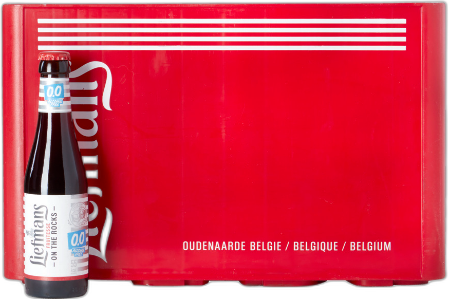 Liefmans Fruitesse Alcoholvrij krat met 24 flesjes van 25cl