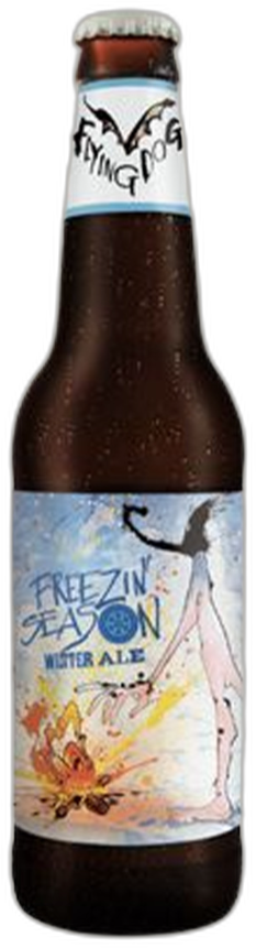 Flying Dog Freezin Season Winter Ale flesje van 33cl