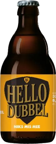 Hello Dubbel flesje van 33cl