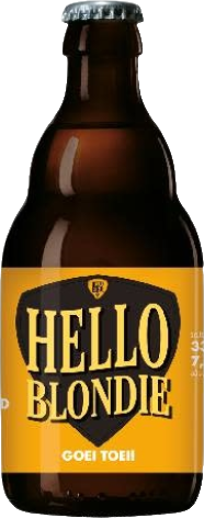 Hello Blondie bier flesje van 33cl