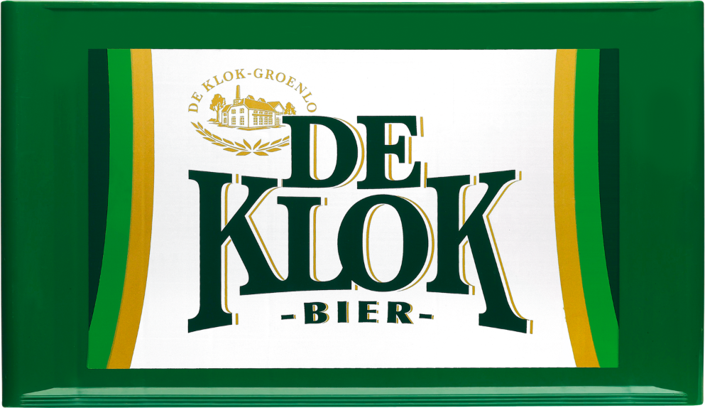 De klok krat van 24 flesjes á 0,30 liter