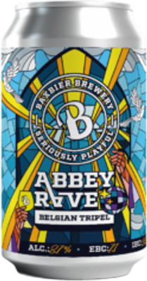 BaxBier Abbey Rave blikje van 33cl