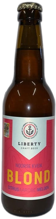 Liberty Noorse Kveik Blond flesje van 33cl