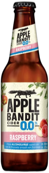 Apple Bandit Raspberry 0.0% flesje van 30cl