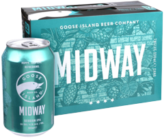 Goose Midway IPA sixpack met blikjes van 33cl