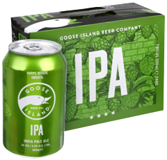 Goose Island IPA sixpack met 6 blikjes van 33cl